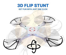 Load image into Gallery viewer, Remote Control Quadcopter Drone toys for kids - 360 Flip Stunt, Altitude Hold, With Dual Batteries
