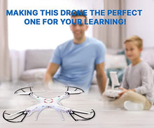Load image into Gallery viewer, Remote Control Quadcopter Drone toys for kids - 360 Flip Stunt, Altitude Hold, With Dual Batteries
