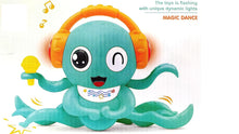 Load image into Gallery viewer, Battery Operated Magic Dance Crawling Octopus Vehicle Toy for Kid Boys Girls with Light &amp; Sound (Color-as Shown).
