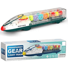 Load image into Gallery viewer, Gear Transparent Train Toy
