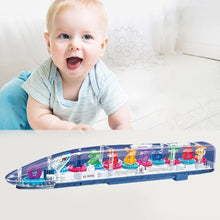 Load image into Gallery viewer, Gear Transparent Train Toy
