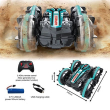 Load image into Gallery viewer, Amphibious Remote Control Car for Kids 2.4 GHz RC Stunt Car - Multicolor
