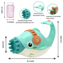 Load image into Gallery viewer, Dolphin Bubble Gun for Kids toys
