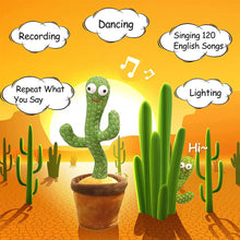 Load image into Gallery viewer, Dancing &amp; Talking Cactus Toy
